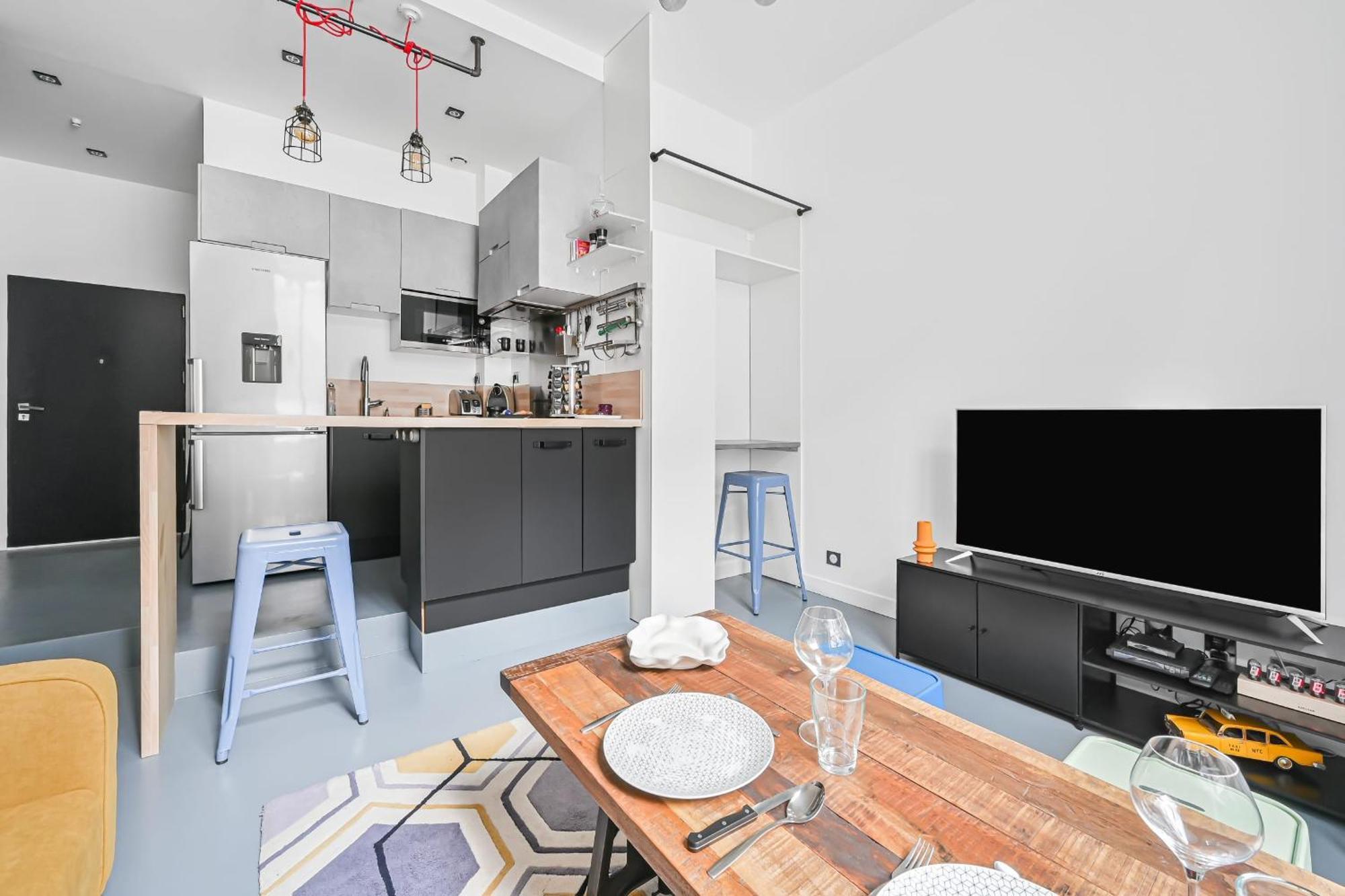 Appartamento Magnifique Renove Republique Metro 3pers Wifi *
